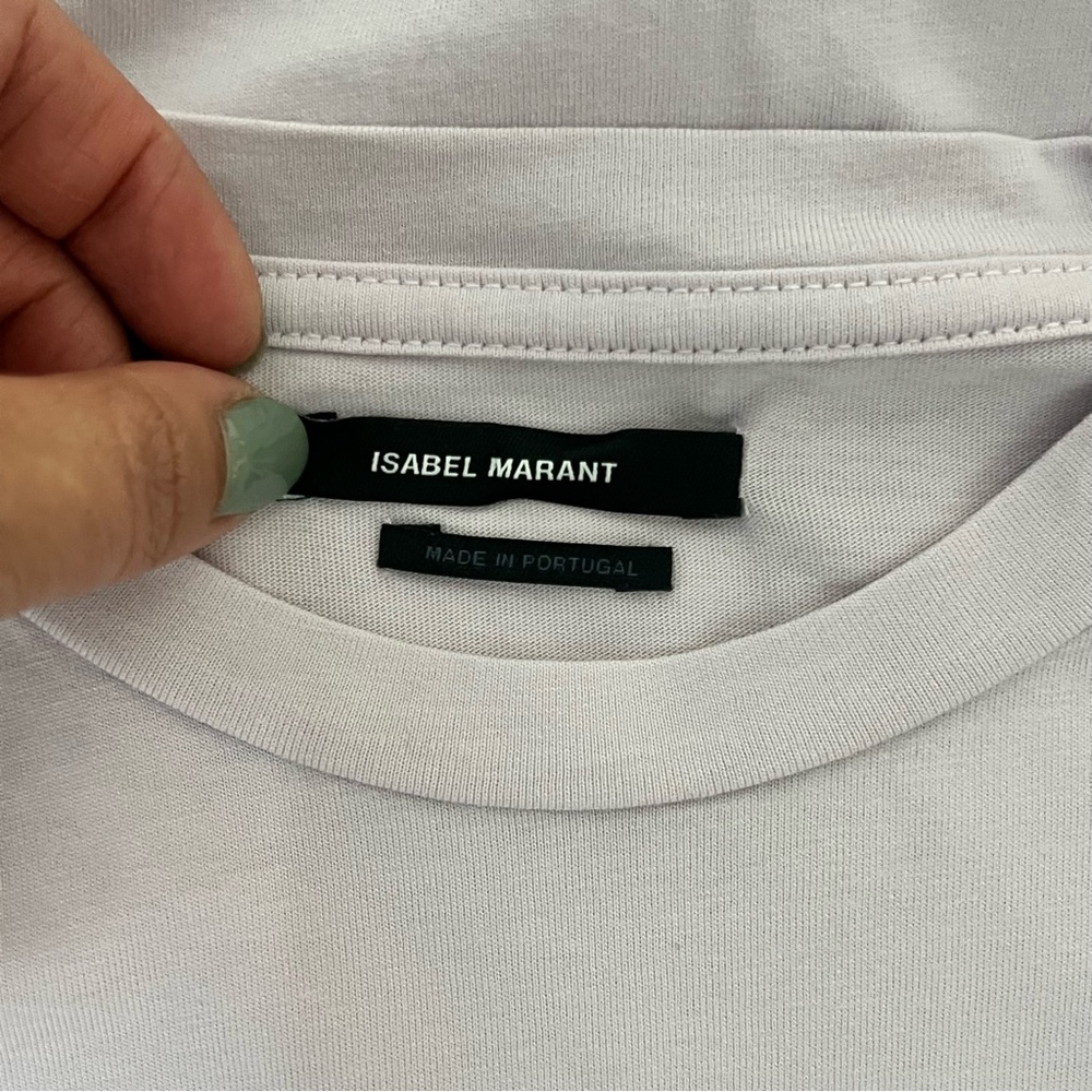 Isabel Marant Light Pink Tee - Picture 3 of 4